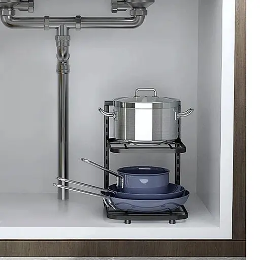 Полиця-органайзер для кухні 2яр 26*22*33см Stenson R94697 - фото 2