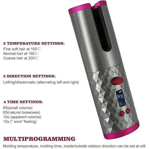 Портативна бездротова плойка - фото 4