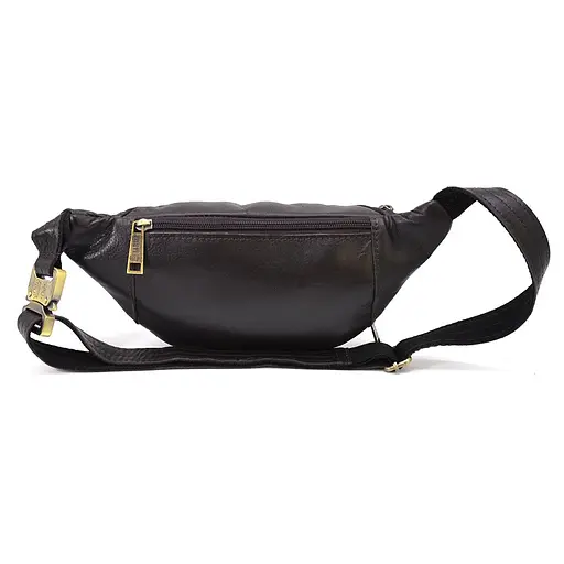 Шкіряна чоловіча сумка на пояс TARWA 25,5х13х10 см nsa0001230 - фото 6