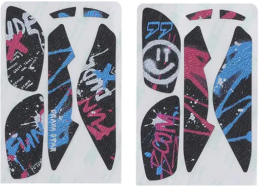 Миша GravaStar Mercury X Pro 8K BT/WL/USB-A RGB Neon Graffiti (GS_X_PRO_CG_BLK) - фото 9