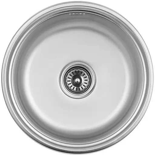 Кухонная мойка Kroner KRP Satin - 430 (0.8 мм) (CV031324) - фото 1