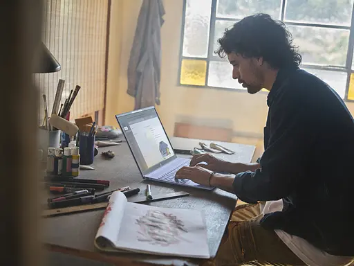 Ноутбук HP OmniBook 5 16-af1011ua 16" 2K IPS AG Intel U7-255U 24GB F1024GB UMA DOS блакитний - фото 10