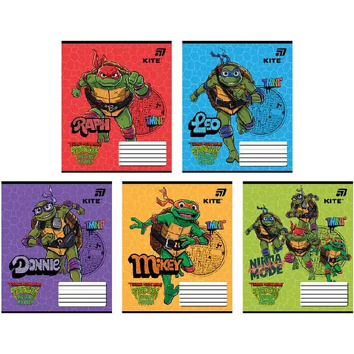 Набор тетрадей Kite NT в линию 12 листов 25 шт. (NT26-234) - фото 1