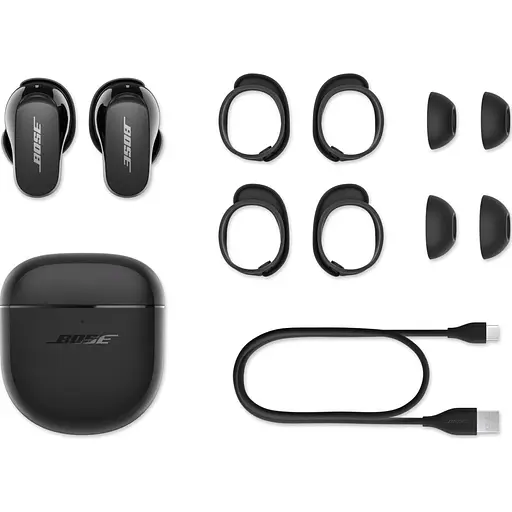 Наушники Bose QuietComfort Earbuds II Triple Black (870730-0010) [94388] - фото 6