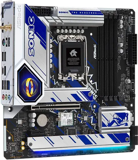 Материнська плата ASRock B760M PG Sonic WiFi Socket 1700 - фото 2