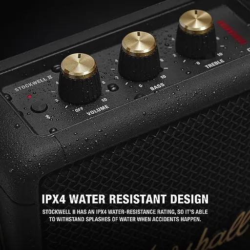 Портативні колонки Marshall Stockwell II Black and Brass (1005544) - фото 3