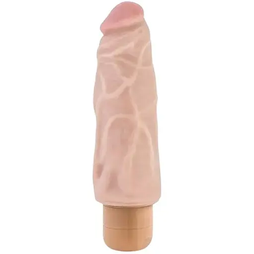 Вібратор Blush Dr. Skin Cock Vibe 9 19 см тілесний