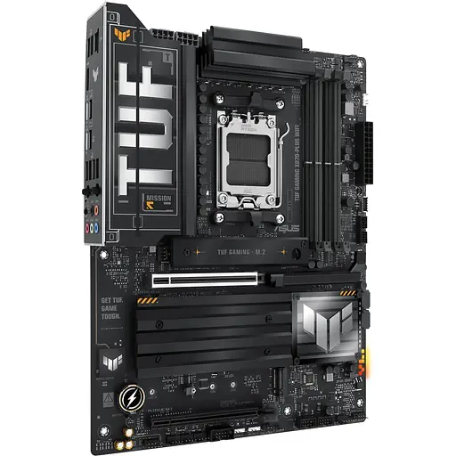 Материнська плата Asus TUF Gaming X870-PLUS WIFI sAM5 X870 4xDDR5 M.2 HDMI WiFi BT ATX - фото 3