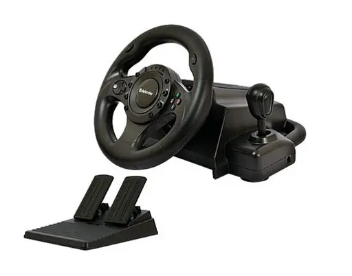 Ігрове кермо Defender Forsage Drift GT USB 12 кнопок Маніпулятор для ігор - фото 3