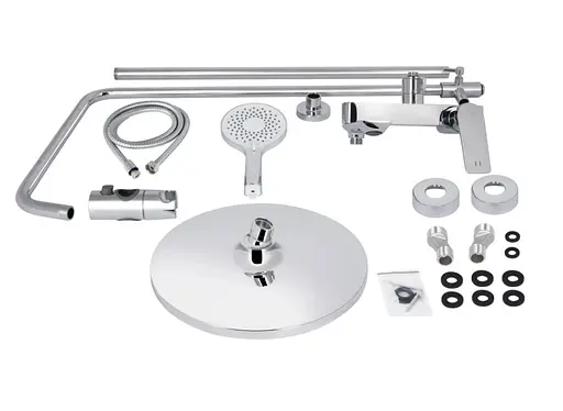 Душевая система универсальная Qtap Vlasta New Chrome с изливом QTVLA111CRM45650 - фото 11