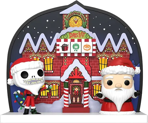 Колекційна  фігурка   Funko Кошмар перед різдвом Календар зворотного відліку The Nightmare Before Christmas Countdown Calendar 25 - фото 3