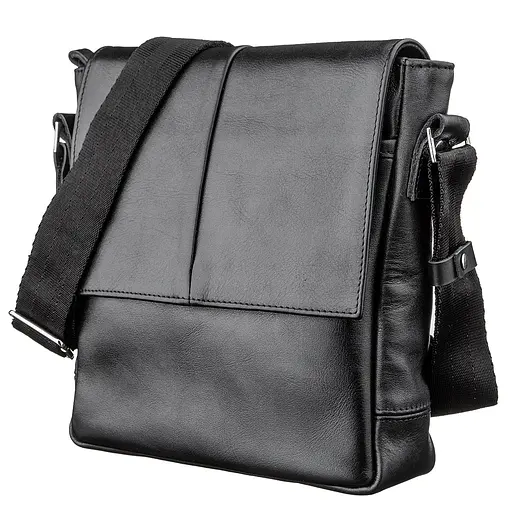 Сумка кожаная мужская SHVIGEL 22х21х7,5 см sum0012805 - фото 1