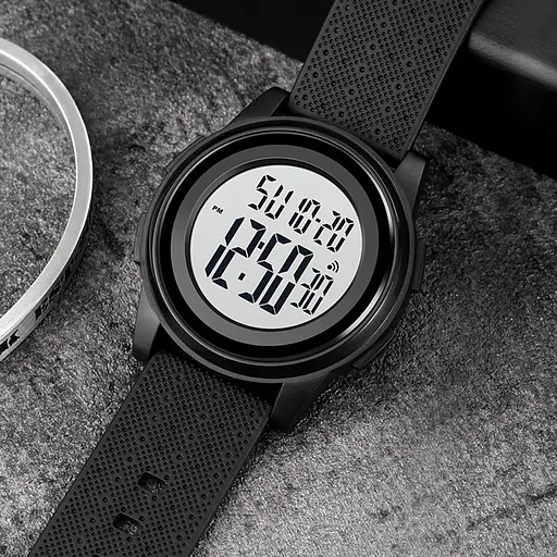 Наручний годинник чоловічий Skmei 1895 Black White, 1895BKWT (18473) - фото 5