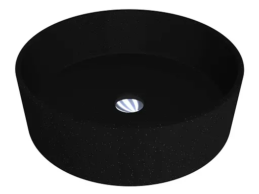 Умивальник Miraggio Sofia mirastone black 0000439, Чорний матовий - фото 2