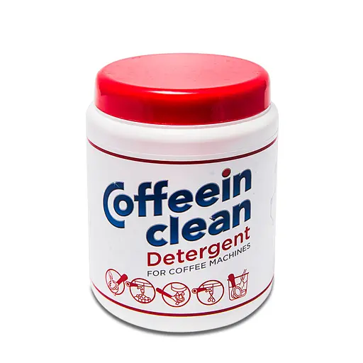Професійний засіб Coffeein clean DETERGENT (порошок) для очищення від кавових жирів 900г.