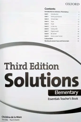 Solutions. Elementary Essentials Teacher's Book and Resource Disc Pack - фото 2