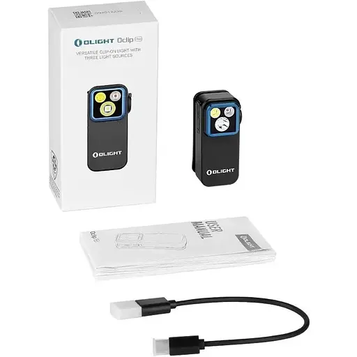 Фонарь Olight Oclip Pro Black - фото 7