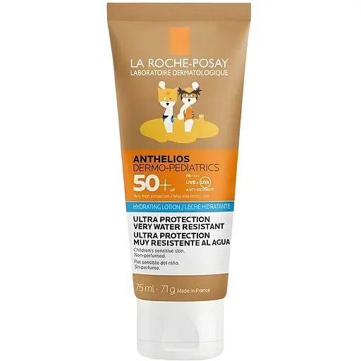Сонцезахисне молочко для чутливої шкіри La Roche-Posay Anthelios Dermo Pediatrics Baby Lotion SPF50+ дуже високий ступінь захисту 75 мл - фото 1