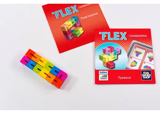 Настольная игра Fun Games Shop FLEX - головоломка (укр.) (FGS53) - фото 5
