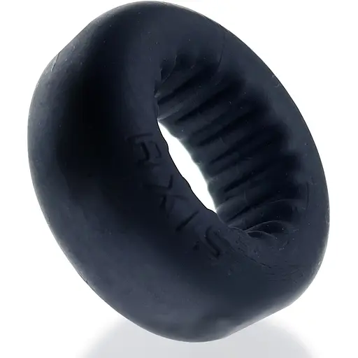 Ерекційне кільце Oxballs Axis Rib Griphold 5 см чорне - фото 3