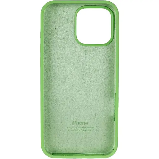 Чохол Epik Silicone Case Full Protective AA для Apple iPhone 15 Pro 6.1 М'ятний/Mint - фото 3