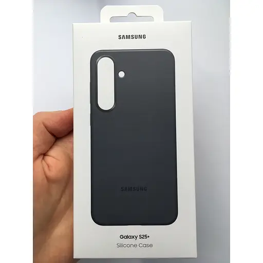 Оригінальний силіконовий чохол Samsung Silicone Case для Samsung Galaxy S25 Plus Black EF-PS936CBEGWW - фото 2