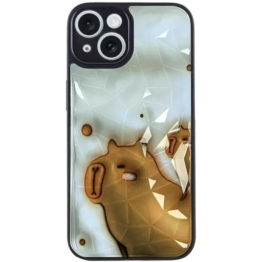 Чохол Epik TPU+PC Prisma Fluffie для Apple iPhone 15, 6.1 Capybara - фото 1