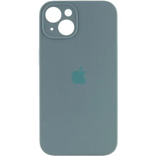 Чехол Epik Silicone Case Full Camera Protective AA для Apple iPhone 15, 6.1 Зеленый/Pine green