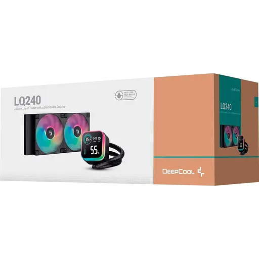 СВО Deepcool LQ240 Black (R-LQ240-BKLSMW-G-1) - фото 6