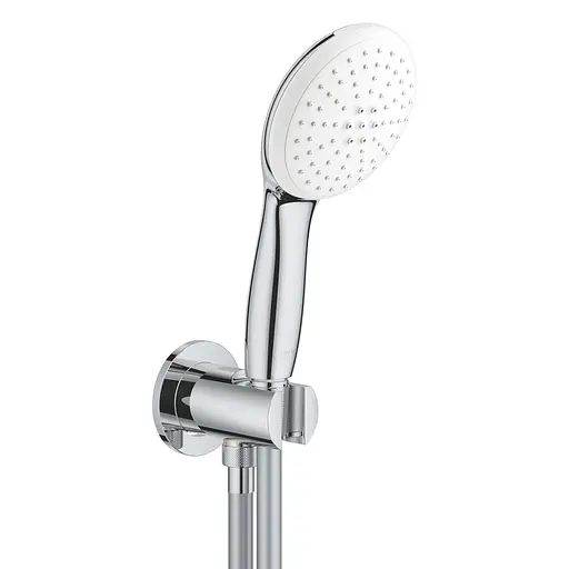 Скрытая душевая система Grohe Eurosmart New Tempesta 200 UA25183003, Хром - фото 8