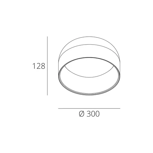 Точковий світильник RDLC79027 20W BK+WH 3000K - фото 2