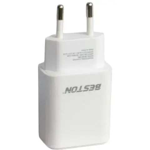 Мережевий зарядний пристрій Beston, білий, 1xUSB-C, 12V/1.5A (AAC1847) - фото 1