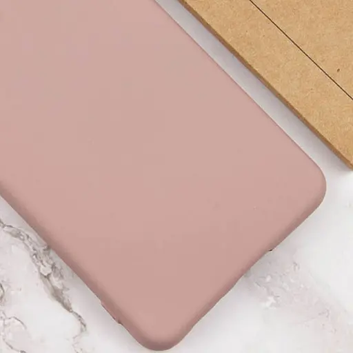 Чохол TPU GETMAN Liquid Silk Full Camera для Motorola Moto G14 Рожевий / Pink Sand - фото 3