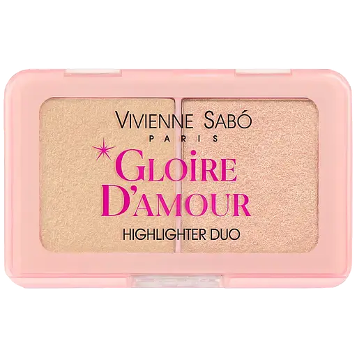 Палетка хайлайтерів Vivienne Sabo Gloire d'amour №02, 6 г (8000019110832) - фото 2