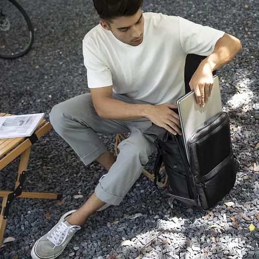 Рюкзак Mark Ryden 2913 25-36л с отсеком для ноутбука до 15.6" Black (17601) - фото 7