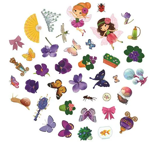 Квіткові феї. Фіалка. 72 наліпки - фото 7