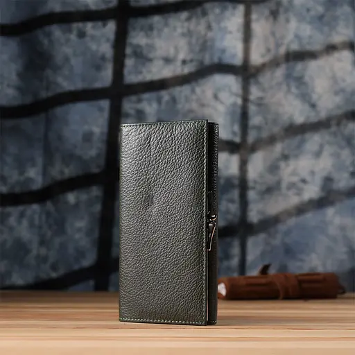 Стильный кошелек для женщин с монетницей из натуральной кожи ST Leather 18.5х9х3 см acs0029658 - фото 9