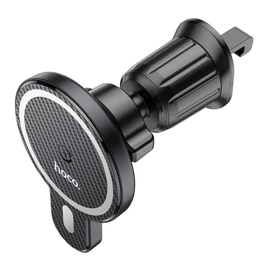 Автодержатель Hoco CA85 магнитный с беспроводной зарядкой 15W черный - фото 5