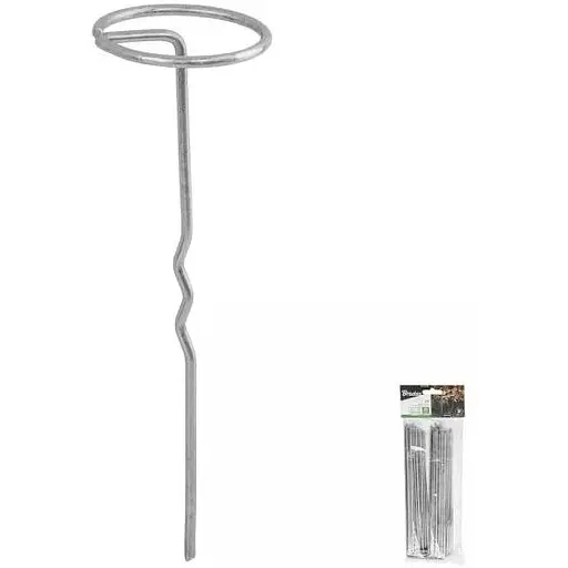 Шпилька Bradas металлическая 6/20 см - 10шт ATSMGG2620/10B - фото 1