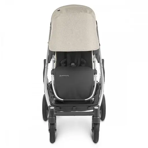 Прогулянкова коляска Uppababy Cruz V2 - Declan + Люлька Uppababy Carrycot-Declan-Oat Melange Silver Frame - фото 5