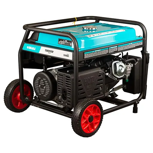 Бензиновий генератор Sigma 7.5/8.0 кВт, однофазний, ручний/електро запуск (5710561) - фото 8