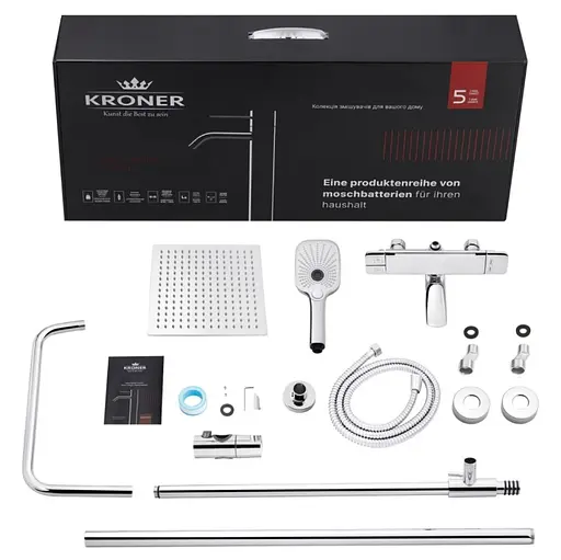 Душевая система Kroner KRP Makon - C063 (CV033860) - фото 10