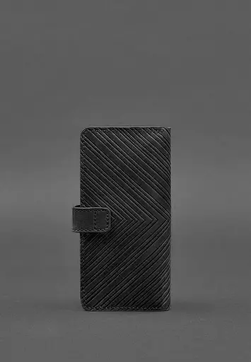 Кожаное женское портмоне 7.0 Инди Черный - фото 5