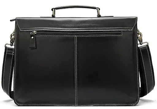 Чоловічий шкіряний портфель Vintage  40х26,5х8 см sum0012716 - фото 3