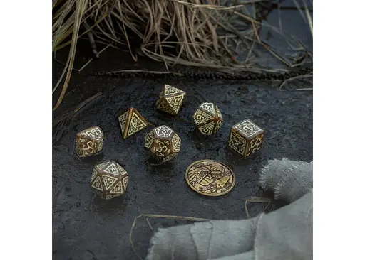 Набір кубиків The Witcher Dice Set. Crones - Weavess , 7 шт. (SWCR02) - фото 4