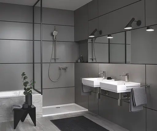 Ручний душ 3 режими струменя Grohe Rainshower SmartActive 130 Cube 26582DC0, Нержавіюча сталь - фото 4