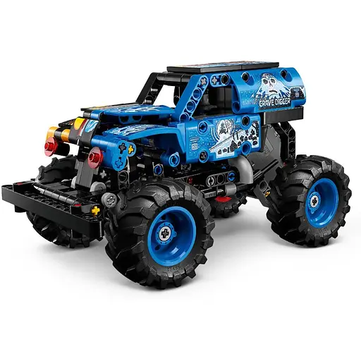 Конструктор LEGO Technic Monster Jam Grave Digger Вогонь і лід 263 деталі (42219) - фото 2