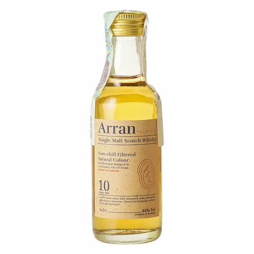 Віскі Arran 10 yo Single Malt Scotch Whisky 46% 0.05 л - фото 1