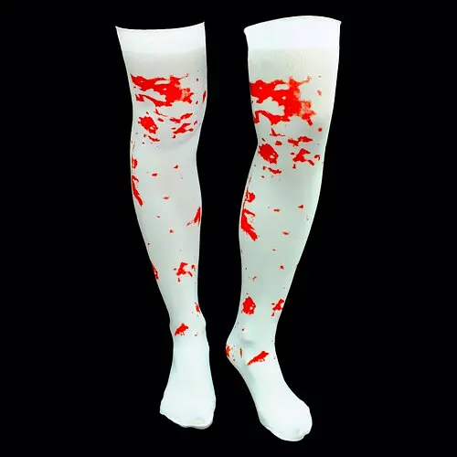 Чулки укороченные Медсестра зомби - фото 1