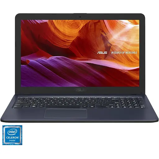 Ноутбук ASUS X543MA Celeron N4000 2.60 GHz, HD, 4GB, 1TB HDD, UHD 600, Endless OS